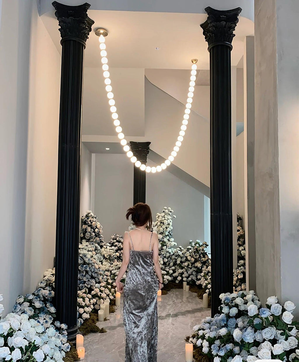 Zarenwyn Acrylic Chandelier-Moonnatur