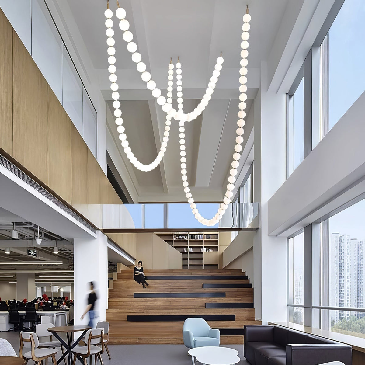 Zarenwyn Acrylic Chandelier-Moonnatur