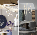 Zarenwyn Acrylic Chandelier-Moonnatur