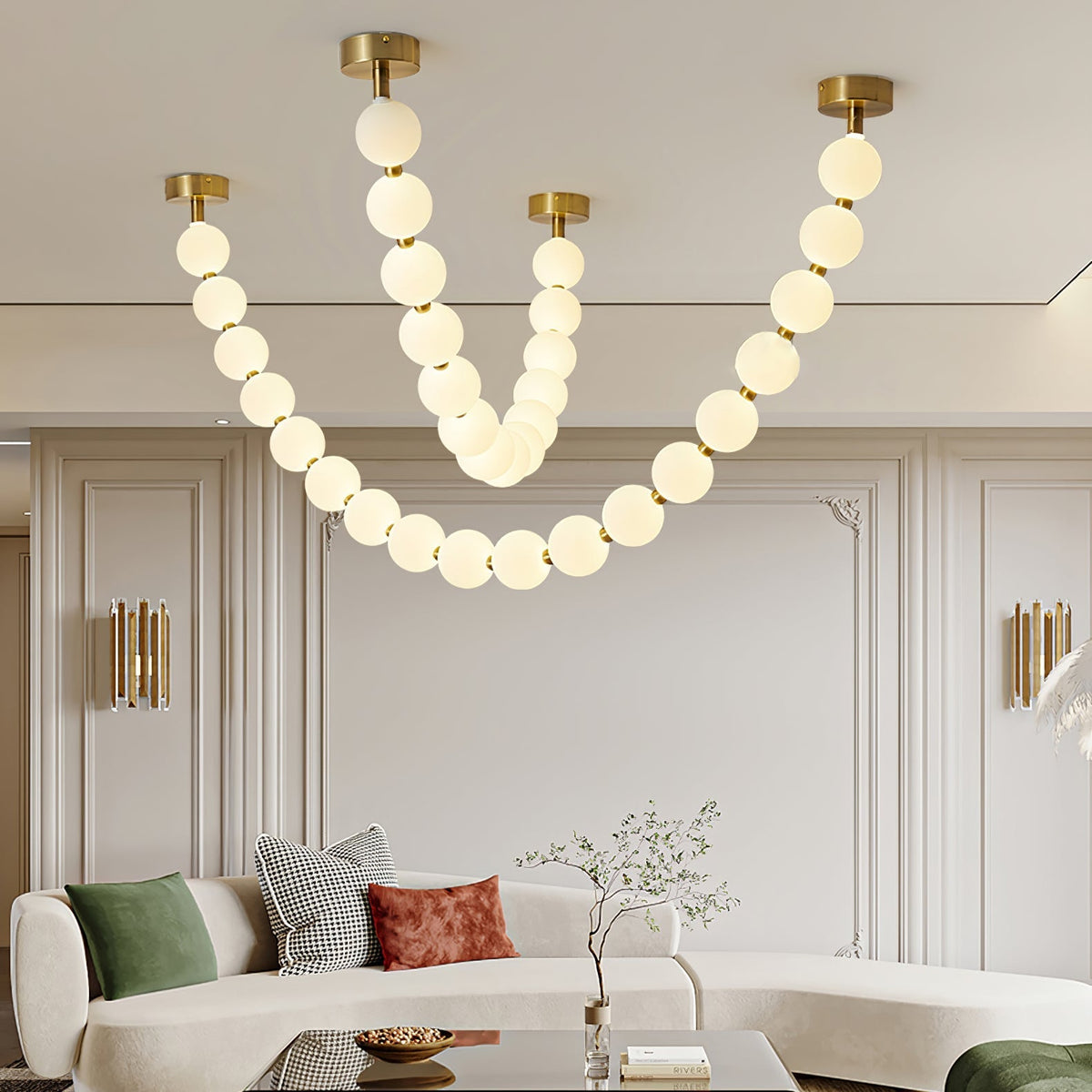 Zarenwyn Acrylic Chandelier-Moonnatur