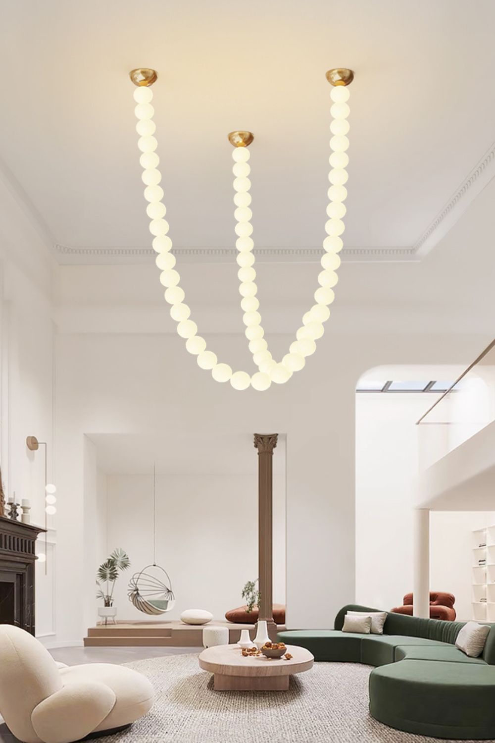 Zarenwyn Acrylic Chandelier-Moonnatur