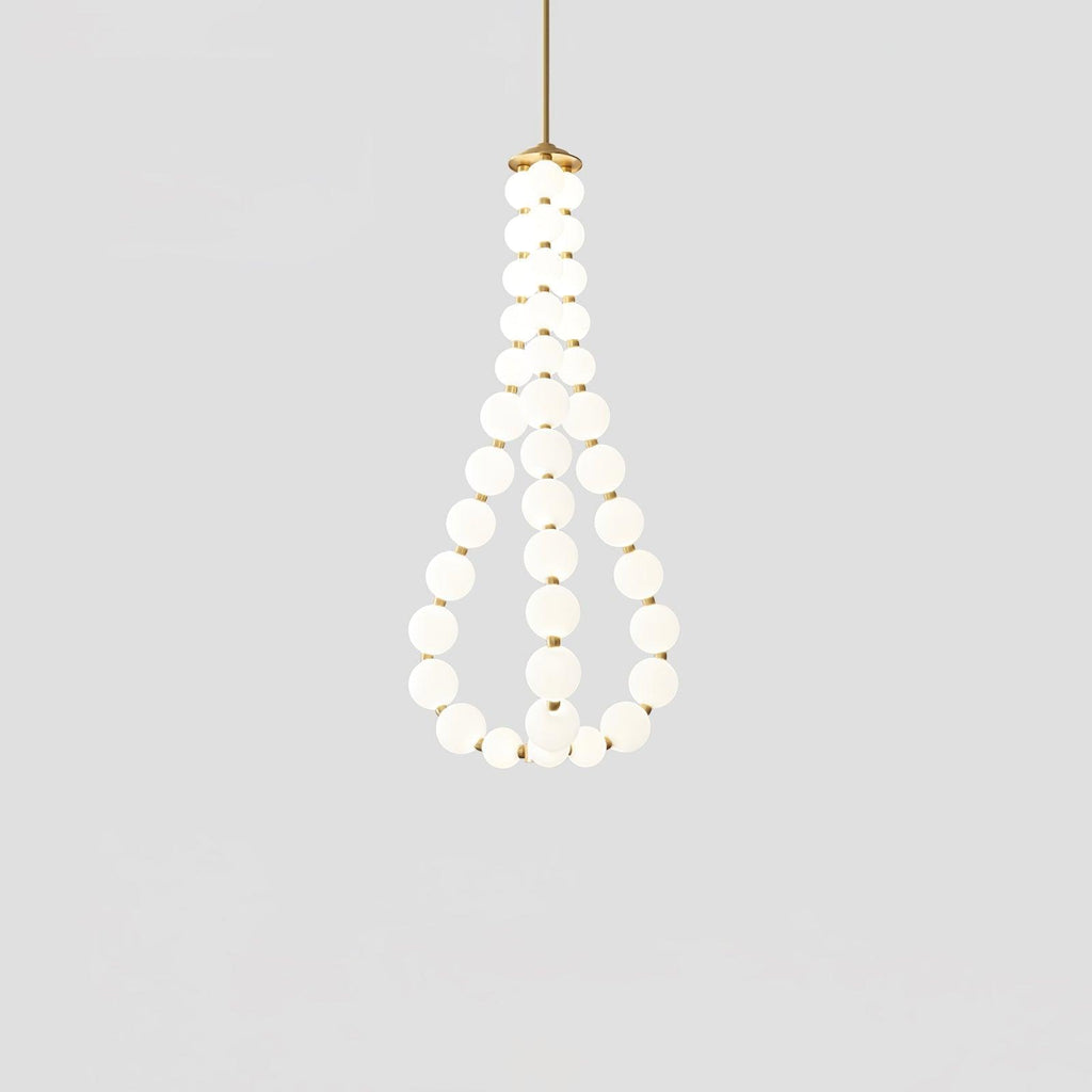 Qaline Acrylic Chandelier-Moonnatur