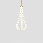 Qaline Acrylic Chandelier-Moonnatur