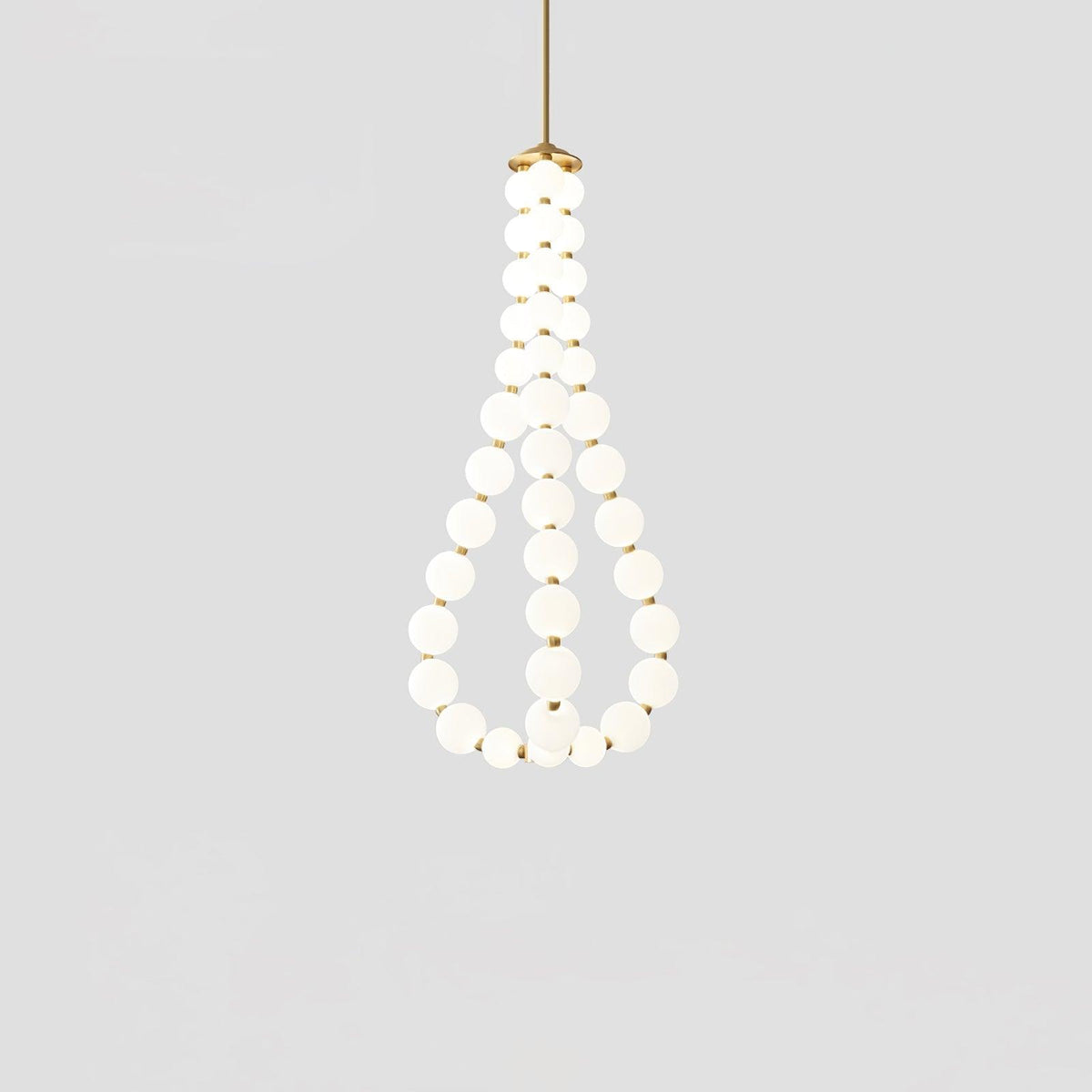 Qaline Acrylic Chandelier-Moonnatur