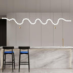 Qaline Acrylic Chandelier-Moonnatur