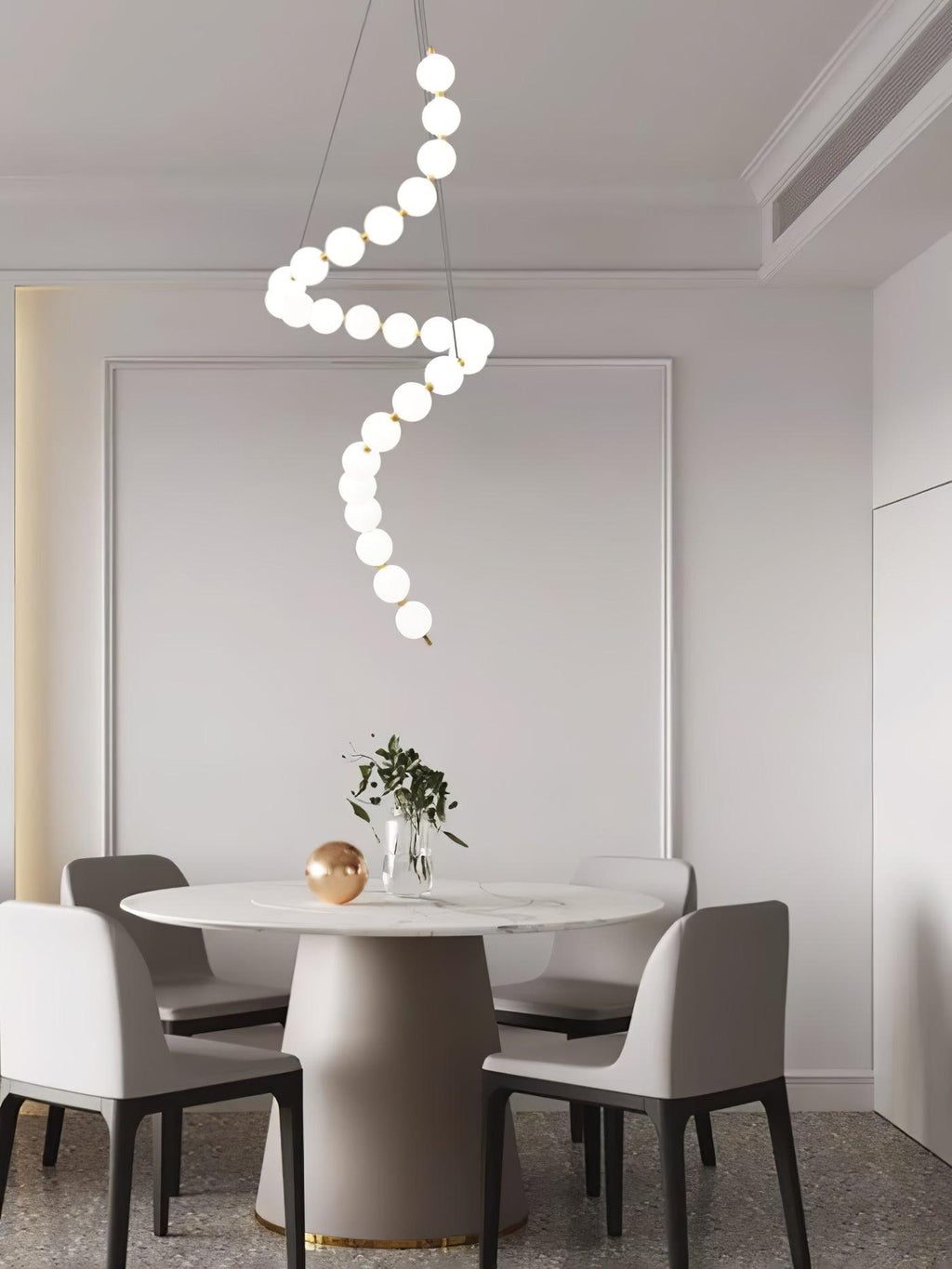 Porelia Acrylic Chandelier-Moonnatur
