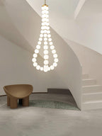 Porelia Acrylic Chandelier-Moonnatur