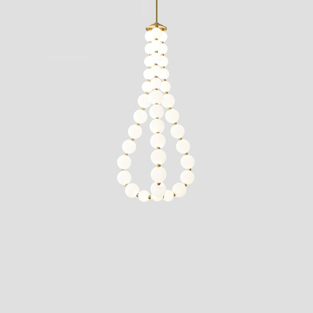 Qaline Acrylic Chandelier-Moonnatur