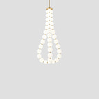 Qaline Acrylic Chandelier-Moonnatur