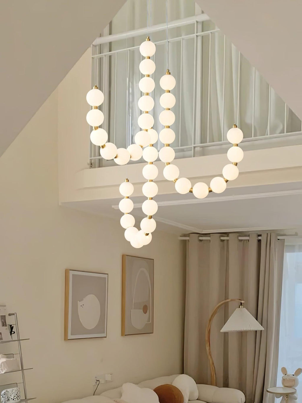 Porelia Acrylic Chandelier-Moonnatur