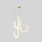 Porelia Acrylic Chandelier-Moonnatur
