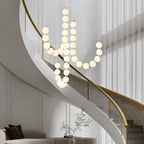 Porelia Acrylic Chandelier-Moonnatur