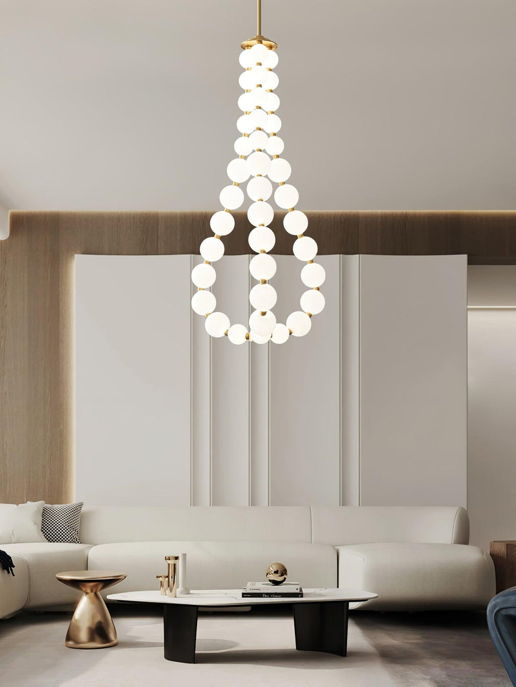 Porelia Acrylic Chandelier-Moonnatur