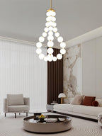 Porelia Acrylic Chandelier-Moonnatur