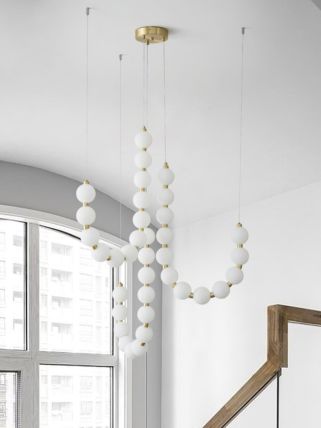 Porelia Acrylic Chandelier-Moonnatur