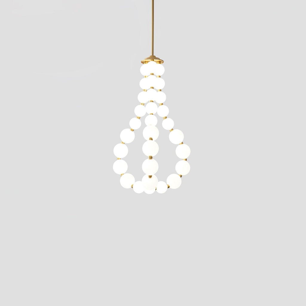 Qaline Acrylic Chandelier-Moonnatur
