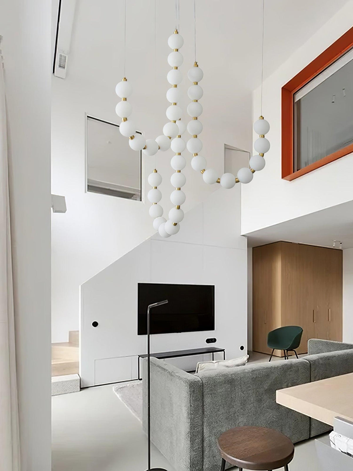 Porelia Acrylic Chandelier-Moonnatur
