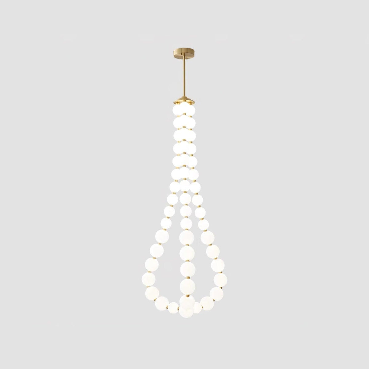 Qaline Acrylic Chandelier-Moonnatur