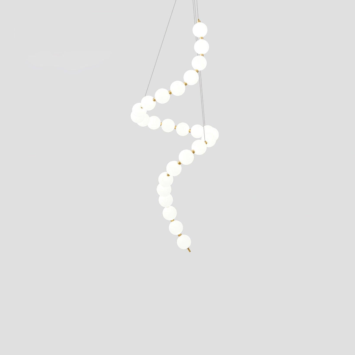 Qaline Acrylic Chandelier-Moonnatur