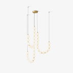 Porelia Acrylic Chandelier-Moonnatur