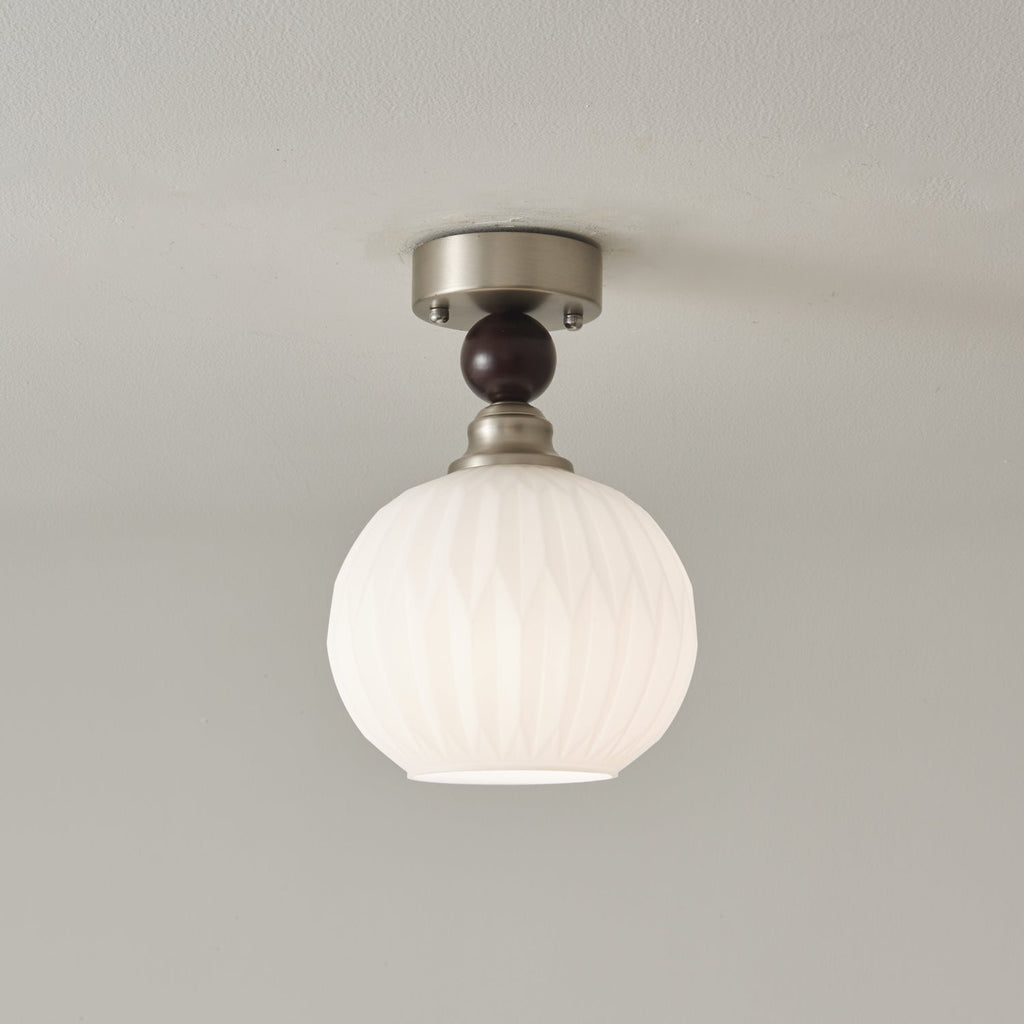 Roswyn Glass Ceiling Light-Moonnatur