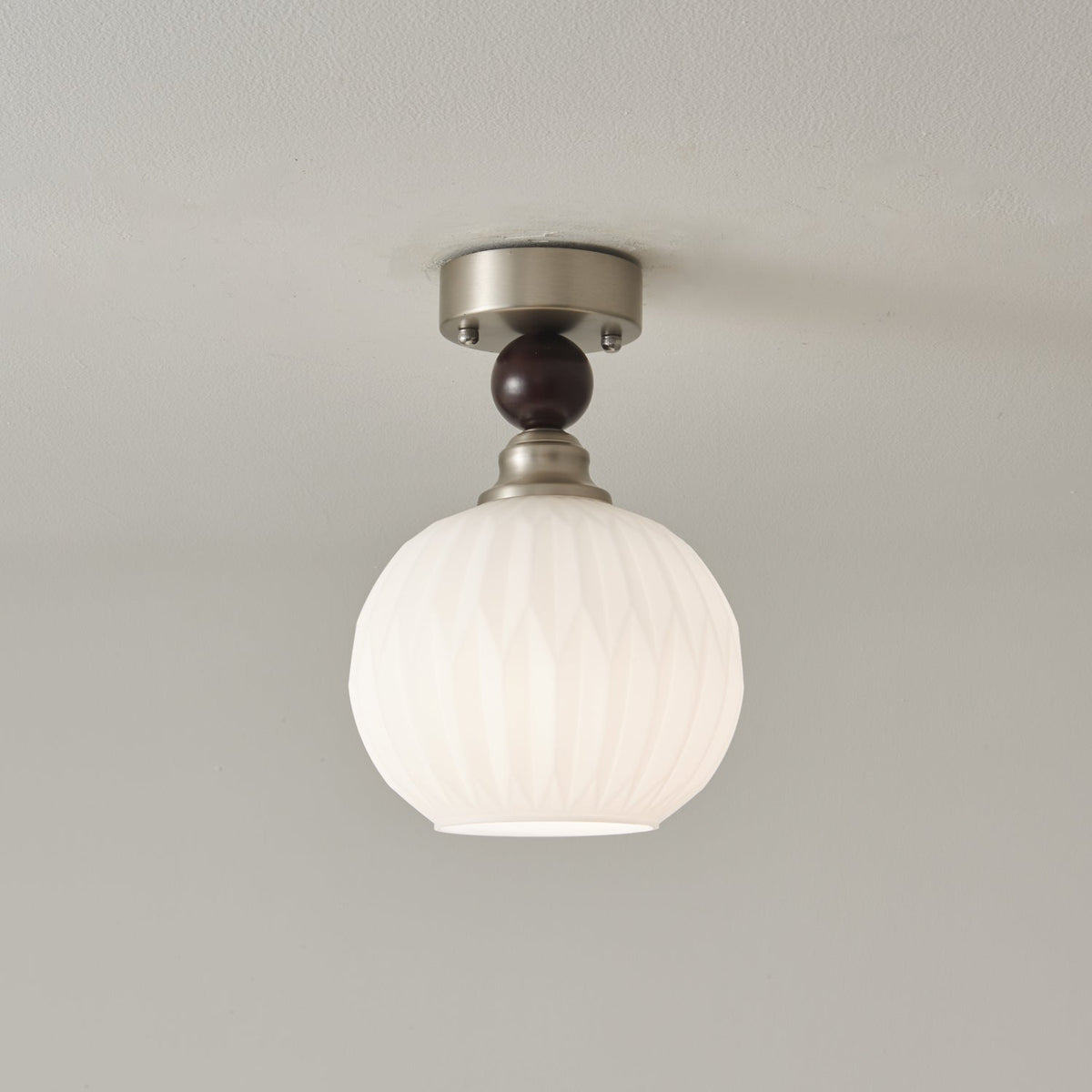Roswyn Glass Ceiling Light-Moonnatur