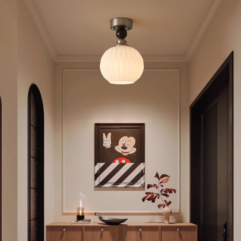 Roswyn Glass Ceiling Light-Moonnatur