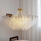 Celestrel Glass Chandelier-Moonnatur