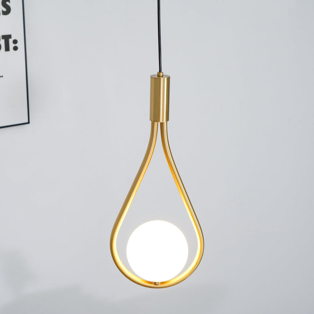 Perenelle Glass Pendant Light-Moonnatur