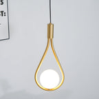 Perenelle Glass Pendant Light-Moonnatur