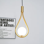 Perenelle Glass Pendant Light-Moonnatur