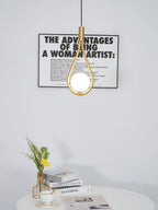 Perenelle Glass Pendant Light-Moonnatur