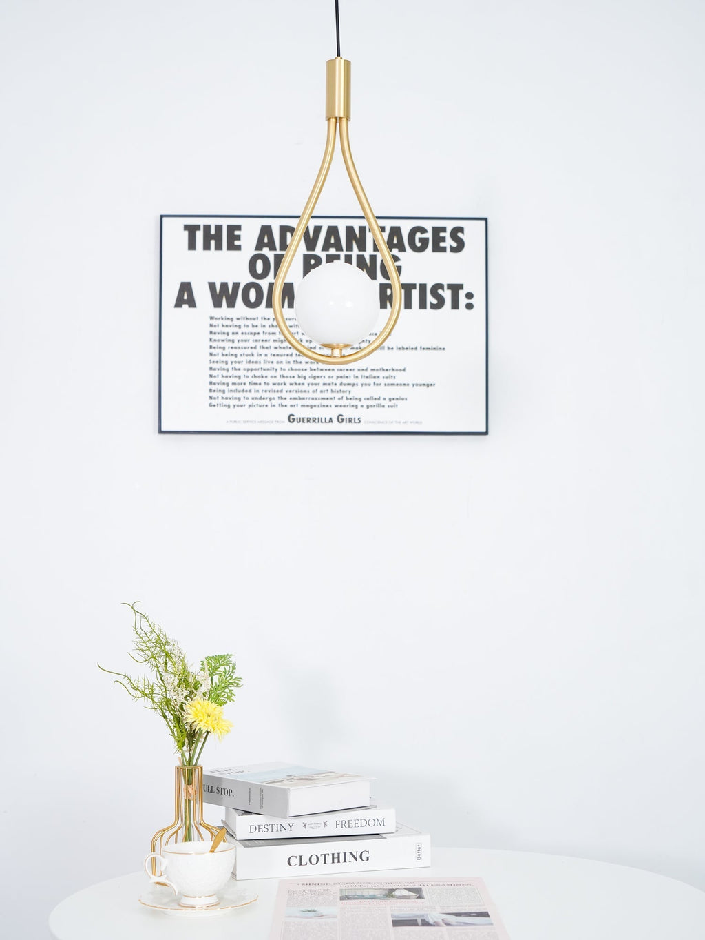 Perenelle Glass Pendant Light-Moonnatur