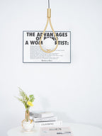 Perenelle Glass Pendant Light-Moonnatur
