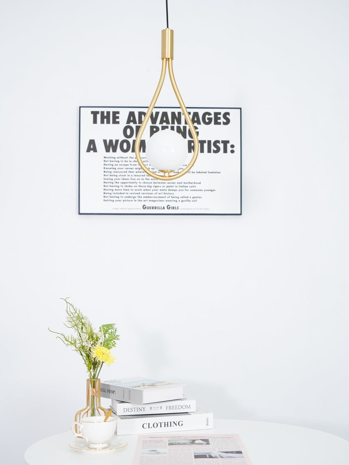 Perenelle Glass Pendant Light-Moonnatur