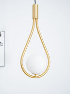 Perenelle Glass Pendant Light-Moonnatur