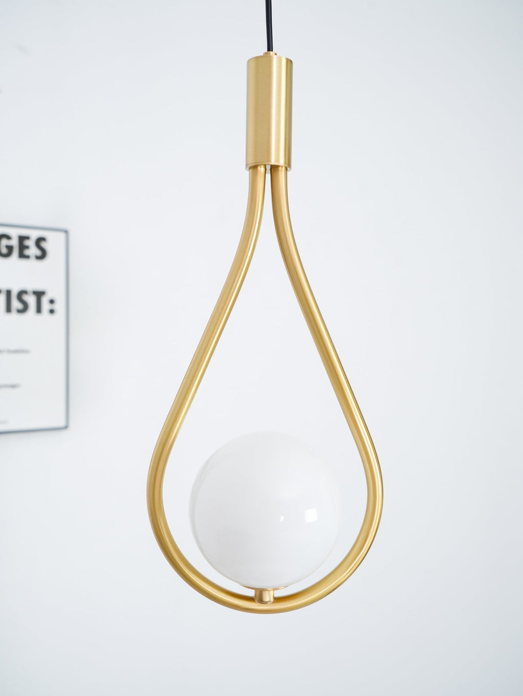 Perenelle Glass Pendant Light-Moonnatur