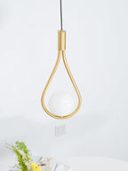 Perenelle Glass Pendant Light-Moonnatur