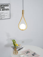 Perenelle Glass Pendant Light-Moonnatur