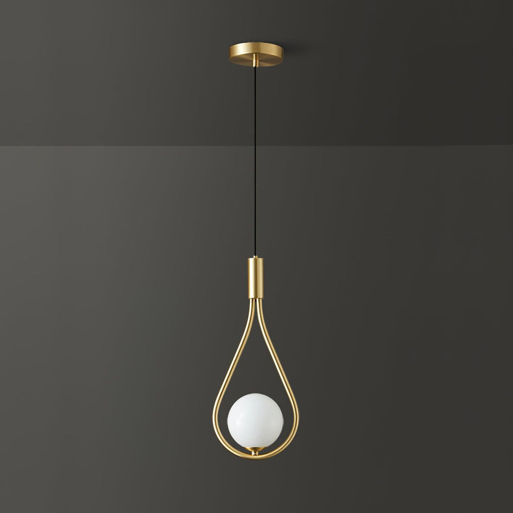 Perenelle Glass Pendant Light-Moonnatur