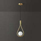 Perenelle Glass Pendant Light-Moonnatur