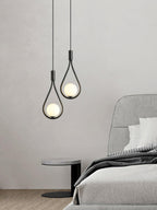 Perenelle Glass Pendant Light-Moonnatur