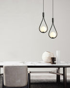 Perenelle Glass Pendant Light-Moonnatur