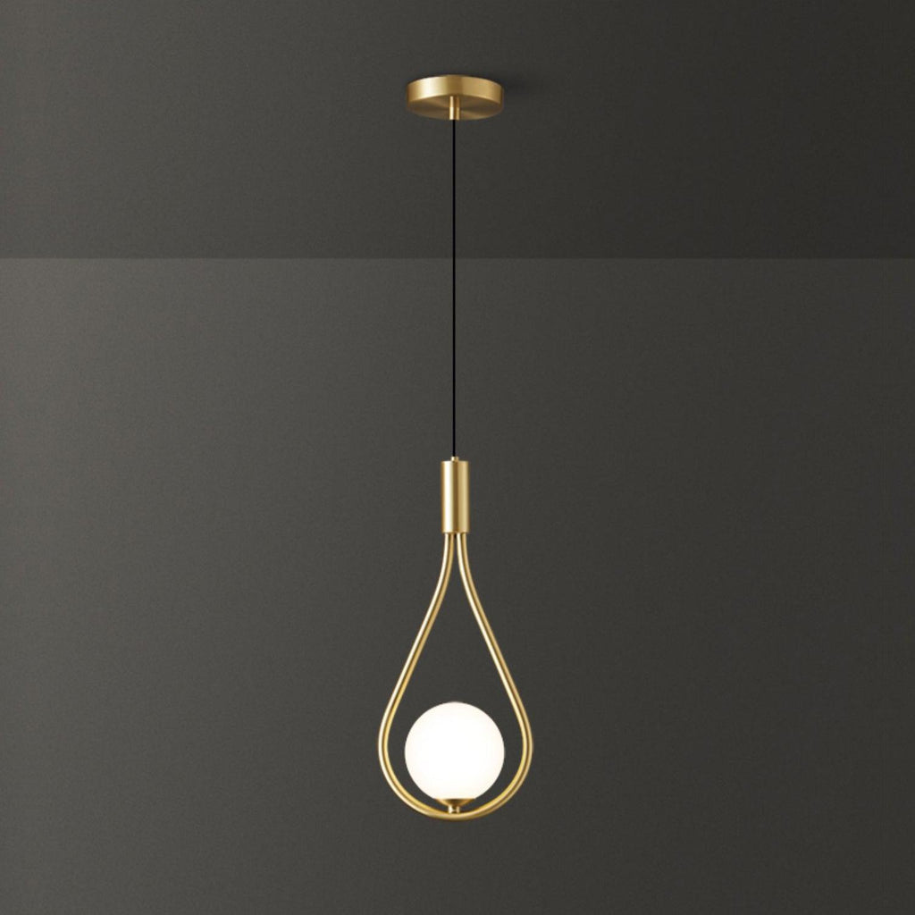 Perenelle Glass Pendant Light-Moonnatur