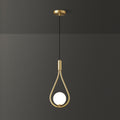 Perenelle Glass Pendant Light-Moonnatur