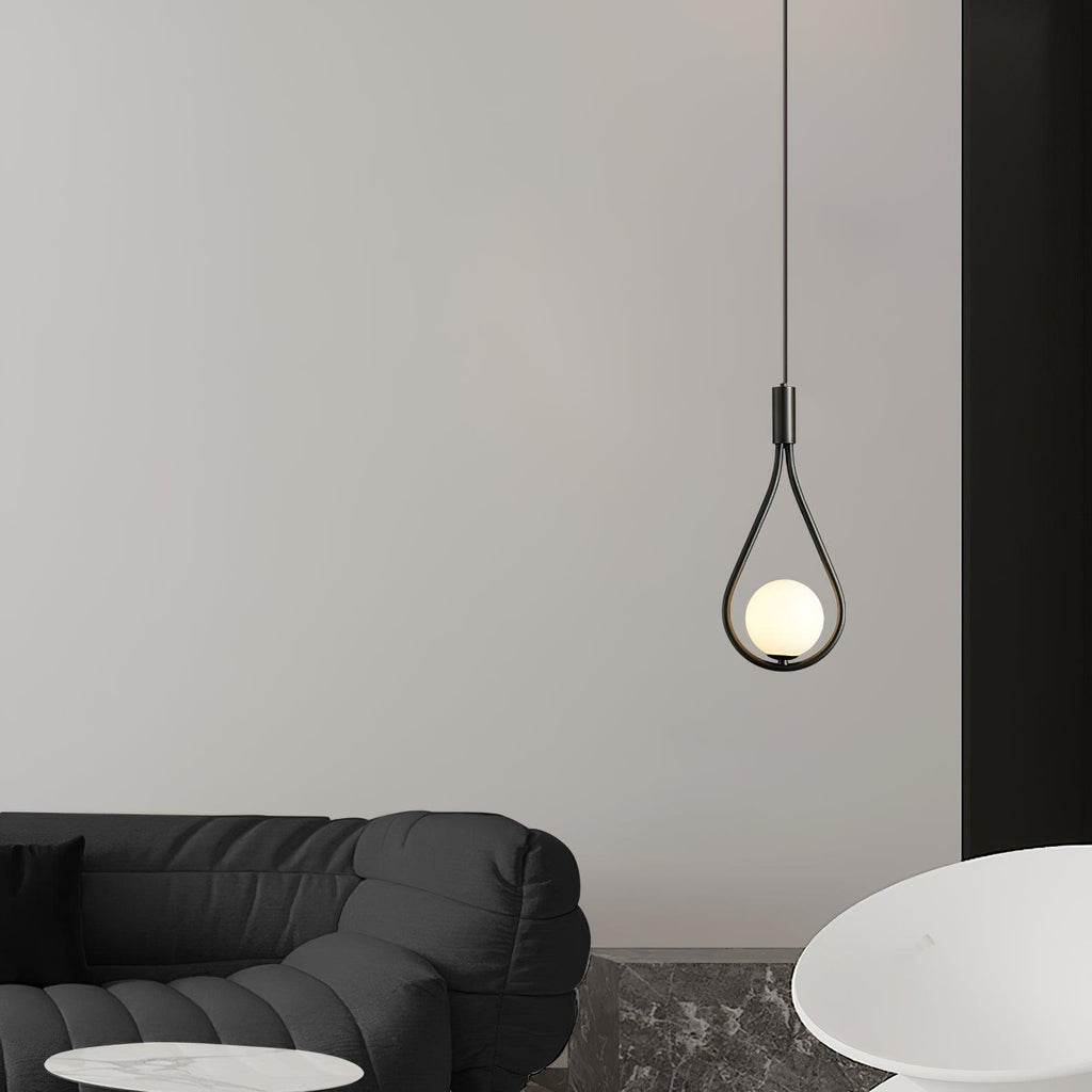 Perenelle Glass Pendant Light-Moonnatur