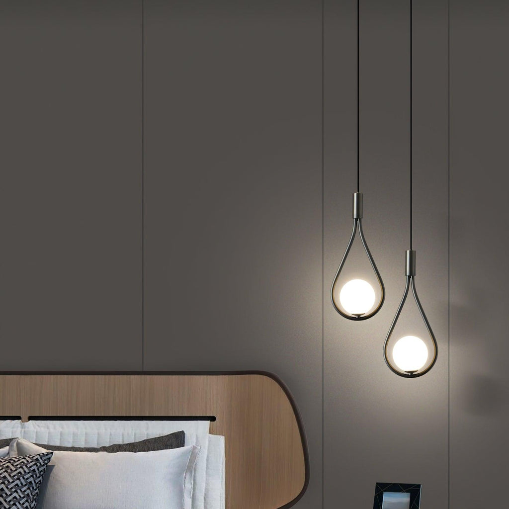 Perenelle Glass Pendant Light-Moonnatur