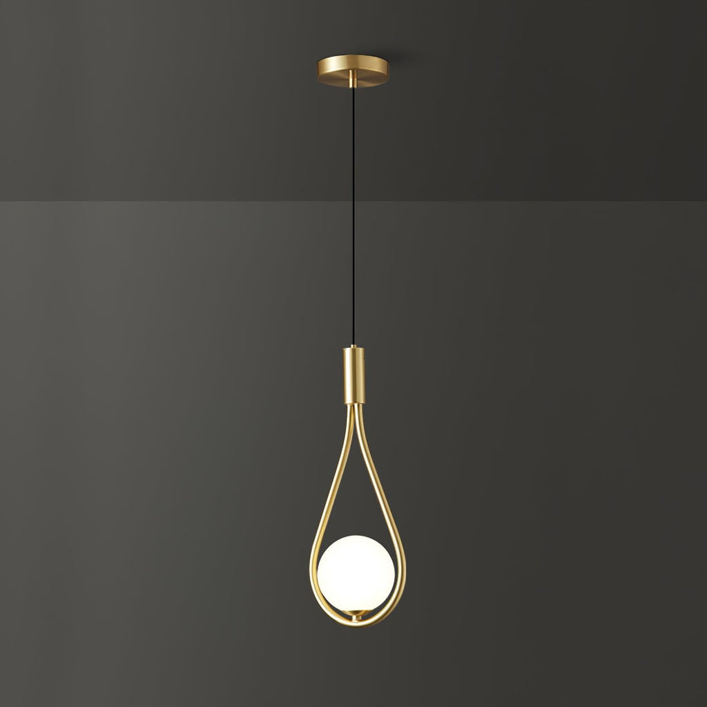 Perenelle Glass Pendant Light-Moonnatur