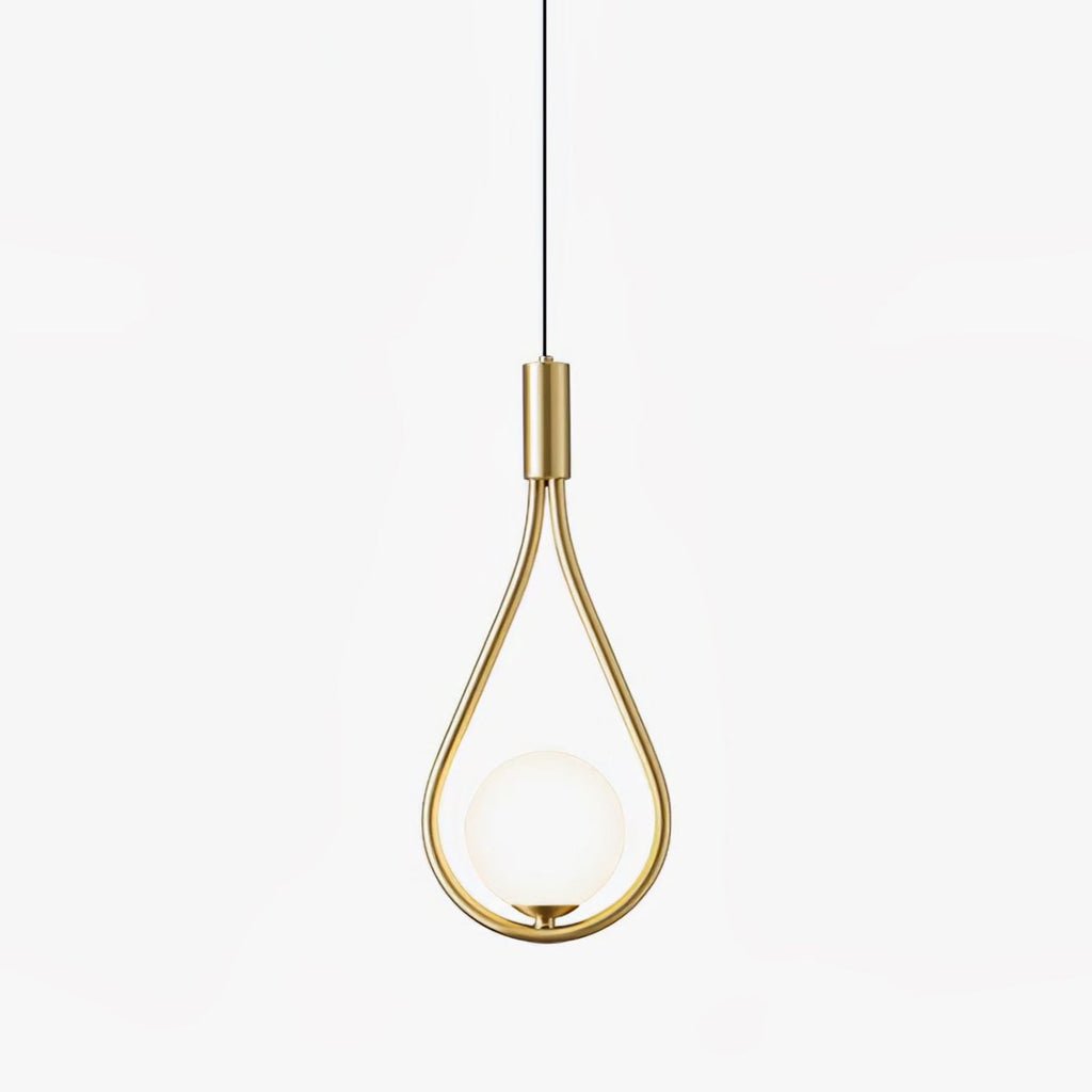 Perenelle Glass Pendant Light-Moonnatur