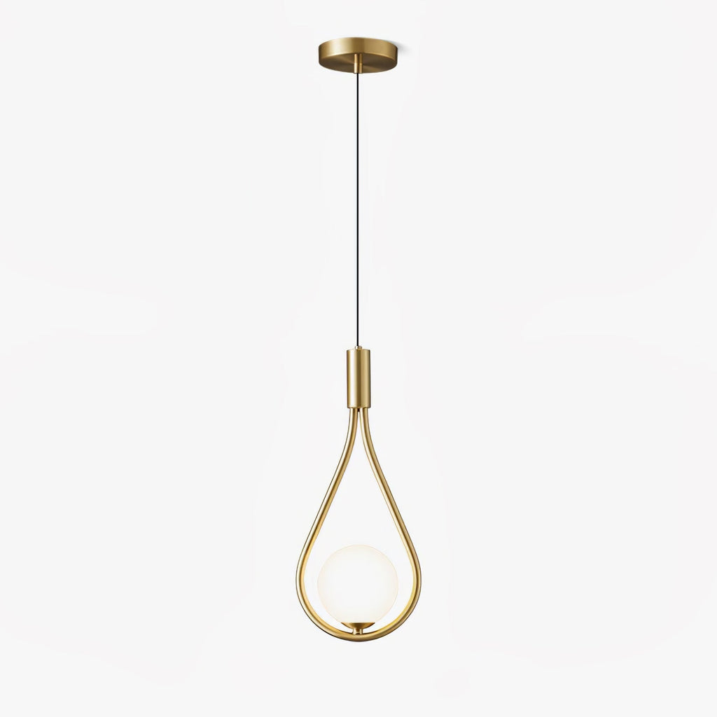 Perenelle Glass Pendant Light-Moonnatur